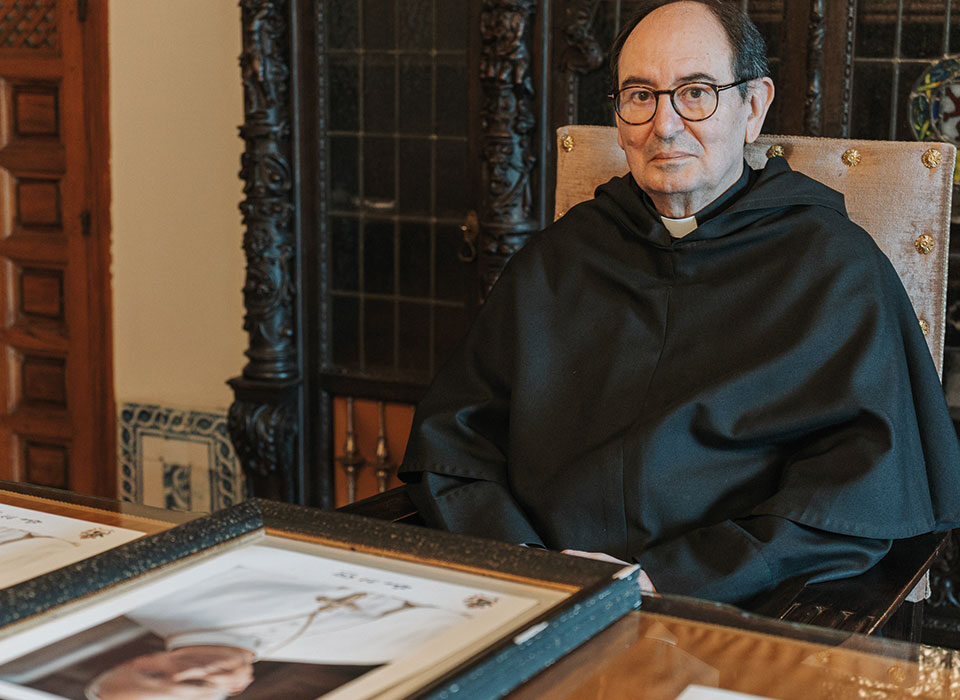PADRE José Luis del Valle OSA, PRIOR DEL MONASTERIO